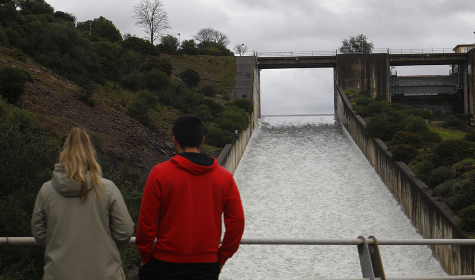 Embalse de San Rafael, en la provincia de Córdoba.